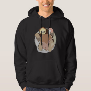 Moletom Ajustado Relaxado Feliz Sloth