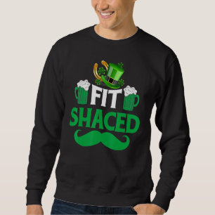 Moletom Ajustado Shacle Irish Clover Rua Patrick S Day Gre