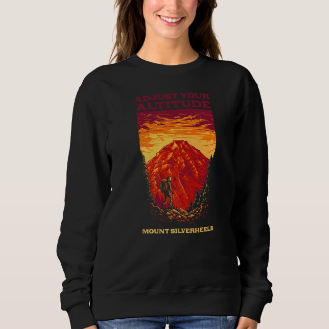 Moletom Ajuste sua altitude Monte Silverheels caminhando C (Frente)