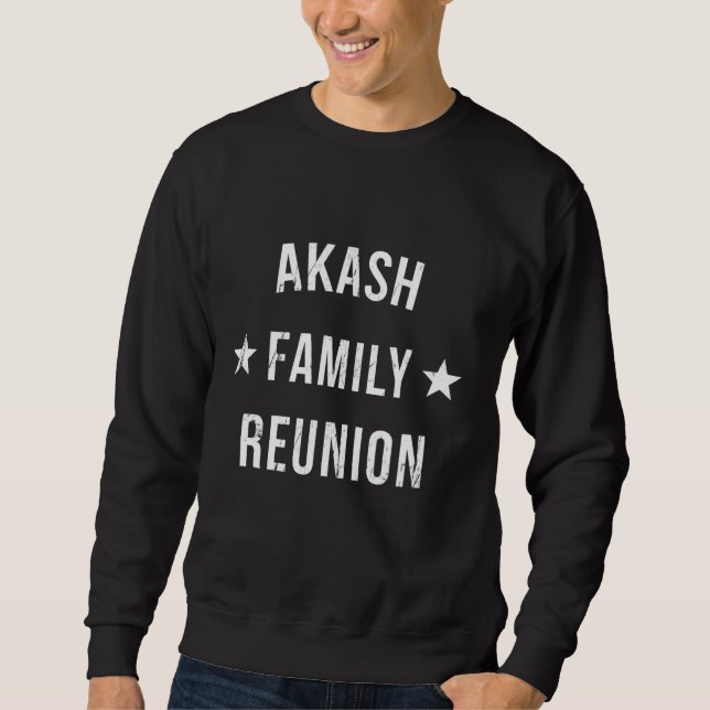 Moletom akash Family Reunion Mating Squad Primeiro Último  (Frente)