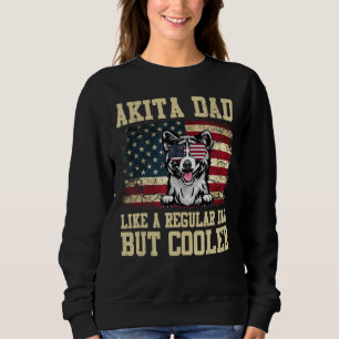 Moletom Akita Pai Como Um Pai Regular Mas Um Pai De Cachor