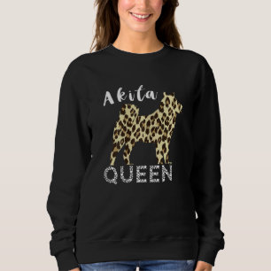 Moletom Akita Queen Leopard Akita Proprietário Shiba Inu D
