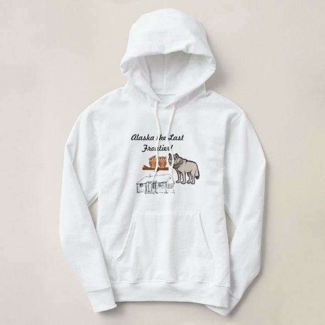 Moletom Alaska A Última Fronteira (Frente do Design)