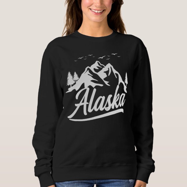Moletom Alaska Nature Hiking Hike Hiker (Frente)