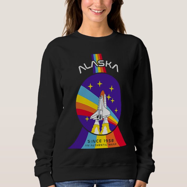Moletom Alaska Outer Space Astronaut (Frente)