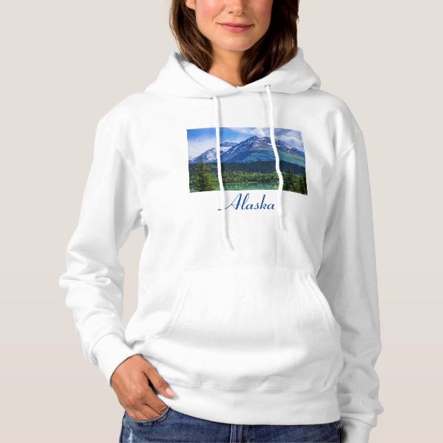 Moletom Alaska Scenic Byway Mountain (Frente)