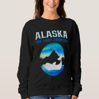 Moletom Alaska The Last Frontier Dolphin Alaska State USA