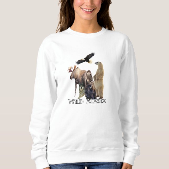 Moletom Alaska Wildlife Sweatshirt (Frente)