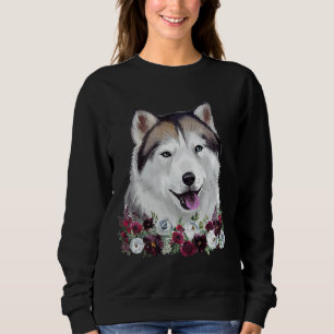 Moletom Alaskan Rouco Dog Floral