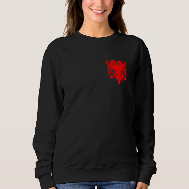 Moletom Albanian Eagle Shqiponja  Kosovo Albanian (Frente)