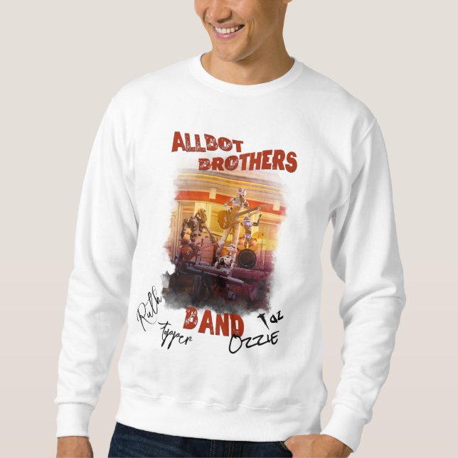 Moletom Albot Brothers Banda T-shirt assinada (Frente)