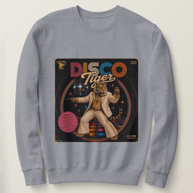 Moletom Álbum Disco Tiger (Frente do Design)