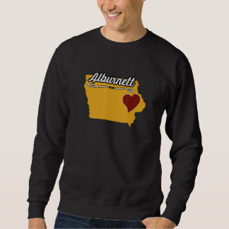 Moletom ALBURNETT IOWA IA USA Cute Souvenir Merch  US City