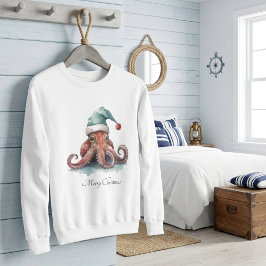 Moletom Alegria de Natal de Octopus, personalizada
