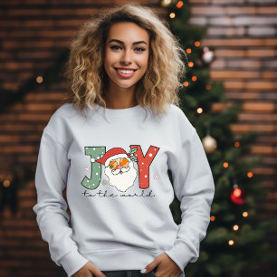 Moletom Alegria de Natal - Papais noeis Retro em Óculos So