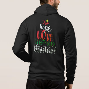 Moletom Alegria Esperança Amor Paz Natal-14090