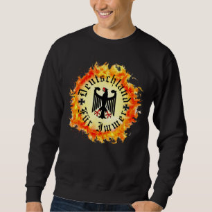 Moletom Alemão/Deutschland Para Sempre/águia/cruz de ferro