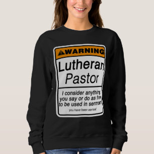 Moletom Alerta de Pastor para Apreciação do Clero Luterano