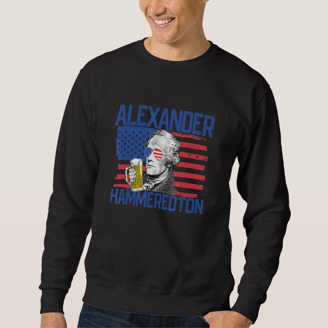 Moletom Alexander Hammeredton 4 De Julho Alexander Hamilt (Frente)