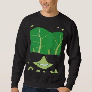 Moletom Alface romana calma Pun vegetal Diversão de jardin