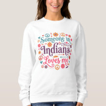 Alguém em Indiana Me Ama Design Boho Hippie