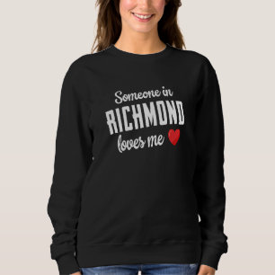 Moletom Alguém em Richmond Me Ama