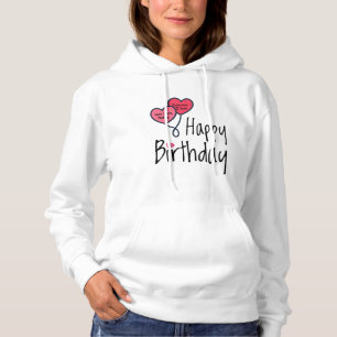 Moletom Alguém que amo era nascer hoje - Feliz Aniversário
