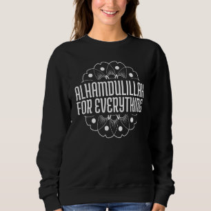 Moletom Alhamdulillah Por Tudo O Islã Mesquita