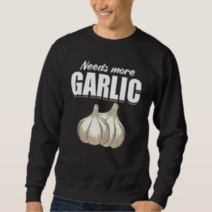 Moletom Alho Luvas Humor Comida Cozinhar
