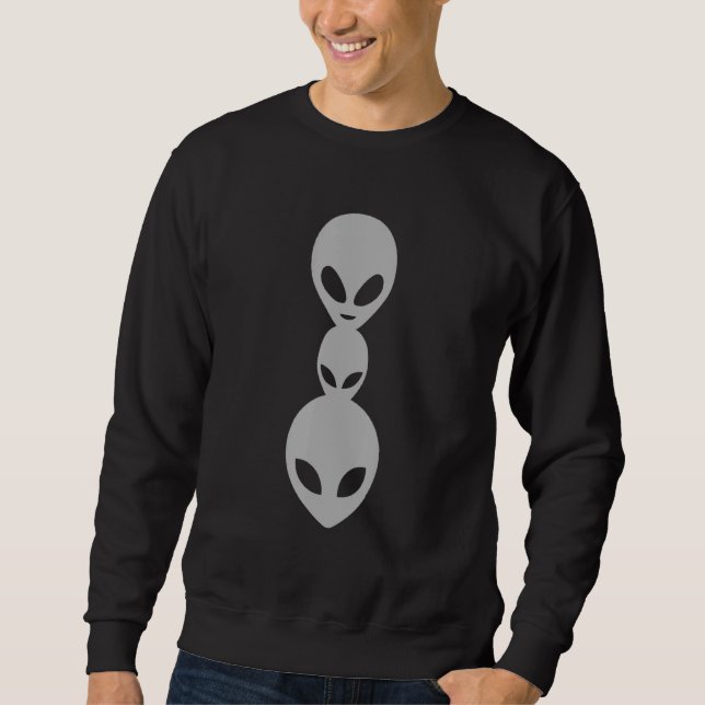 Moletom Alienígena, Alienígena, Grays Ufo, Ficção Científi (Frente)