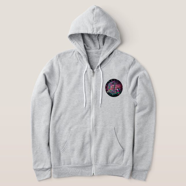 Moletom Alienígena Cósmica Vegas Moon Hoodie 👽 🌙 (Postura )