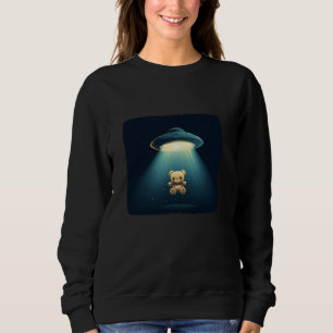 Moletom Alienígena de feixes de OVNIs Urso de Teddy para u