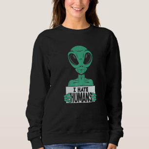 Moletom Alienígena Galaxy Ufo fã estilo Sifi, roupa de rua