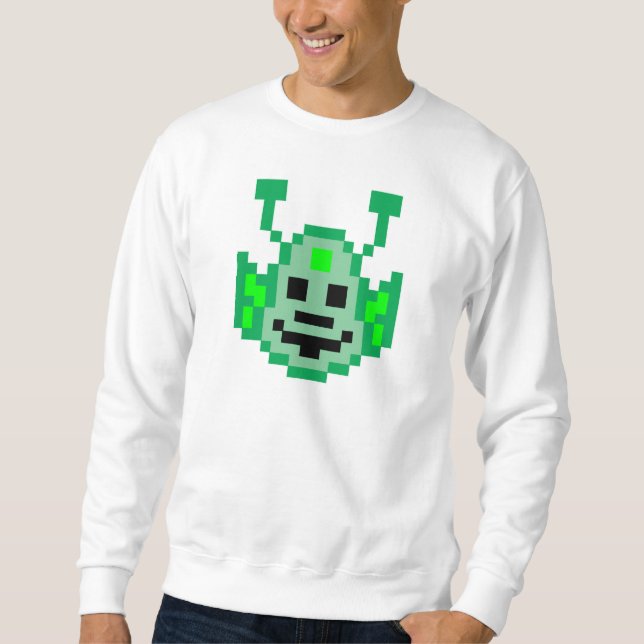 Moletom Alienígena Marciano Pixel (Frente)