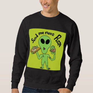 Moletom Alienígena pedindo pizza, meme