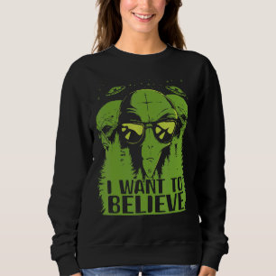 Moletom Alienígena Ufo Men Meninas Meninas Área Espacial V