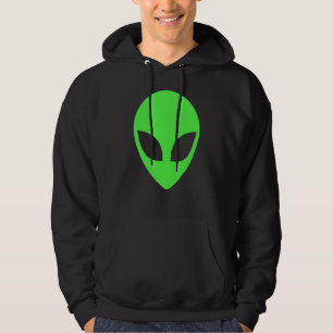 Moletom Alienígena verde Estilo 90 Alienígena engraçada