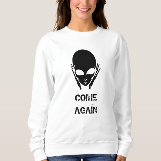 Moletom Aliens, adicionar texto (Frente)