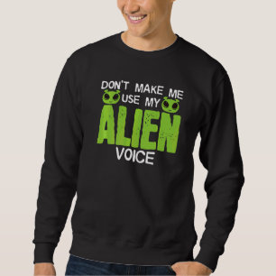 Moletom Aliens Dizendo Astrobiólogo Piada Ufo Exobiology A