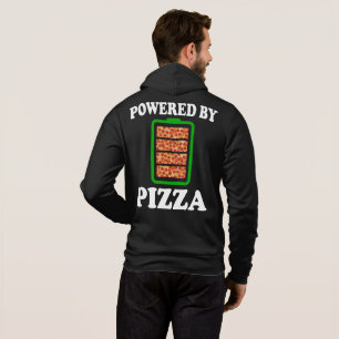 Moletom Alimentado pela Pizza - Pizza Divertida