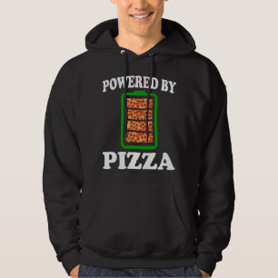 Moletom Alimentado pela Pizza - Pizza Divertida