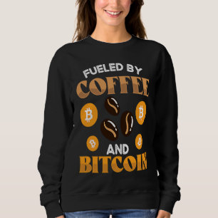 Moletom Alimentado Por Café E Cripto Moeda Blockchain