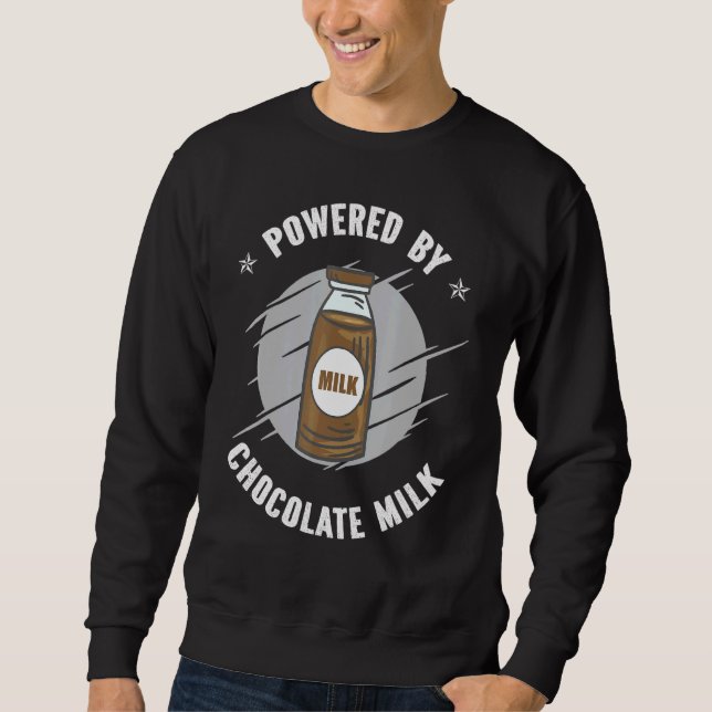 Moletom Alimentado Por Chocagem De Chocolate (Frente)