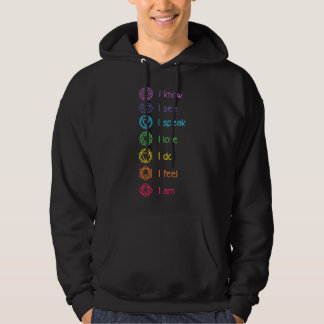 Moletom Alinhamento de Chakra, Yoga, Meditação Espiritual