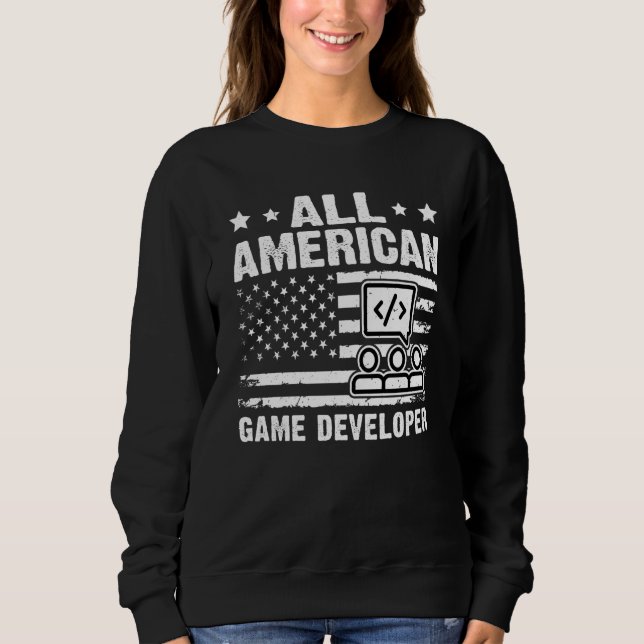 Moletom All American Game Developer (Frente)