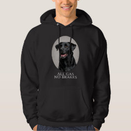 Moletom All Gas No Brakes Black Lab Sporting