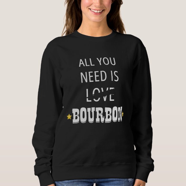 Moletom All You Need Is Love Bourbon (Frente)