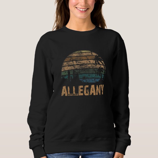 Moletom Allegany Vintage Sunset Distressed (Frente)