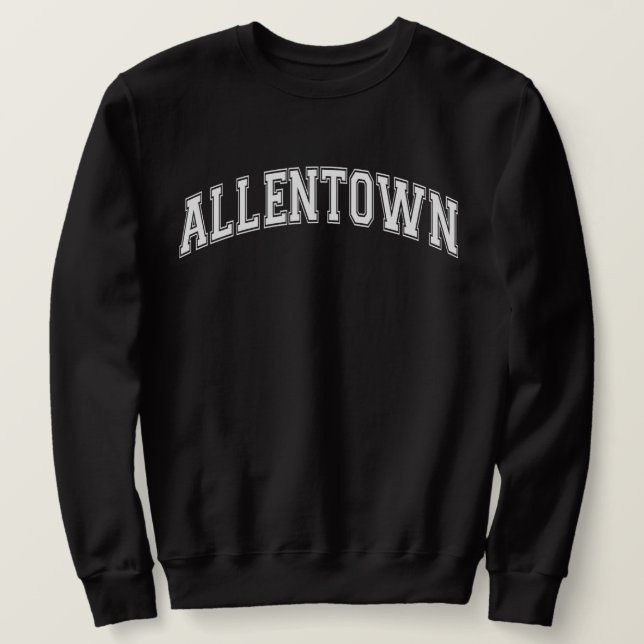 Moletom ALLENTOWN University-Style America College (Frente do Design)