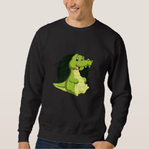 Moletom Alligador-Cinto Répteis Zoológico Pôs Crocodilo